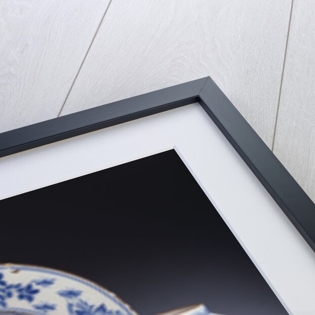 A selection of Frankfurt blue and white ceramics in a Chinese style, circa 1680-1690 by Anonymous