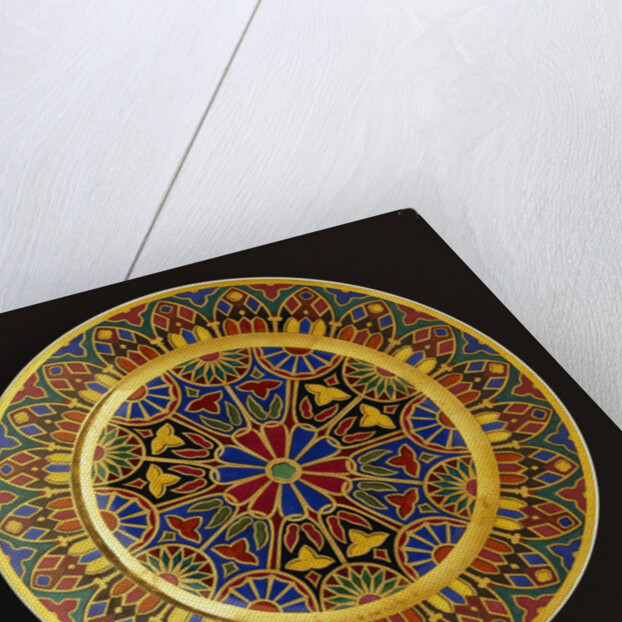 Nicholas I Imperial porcelain dinner-plate by Anonymous