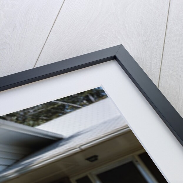 1950s Mother Daughter Waiting Steps House For Father Briefcase Coming Home Suburban Family Man Woman Girl Retro by Anonymous