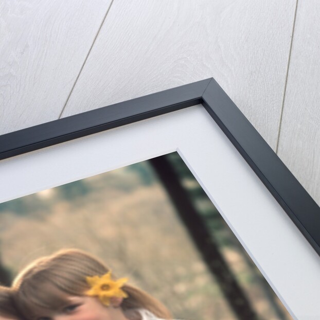 two Young Girls With Flowers In Their Hair Sitting Outside Retro 1970 1970s by Anonymous
