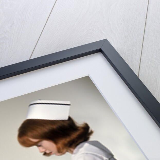 1960s Woman Nurse Give Injection Needle To Little Boy Arm Vaccine Vaccination Prevention Immunize Inoculate Medicine by Anonymous