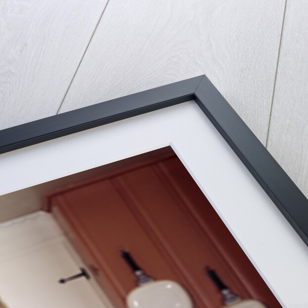 1960s Portrait Young Blonde Woman Housewife In Kitchen Smiling Looking At Camera by Anonymous
