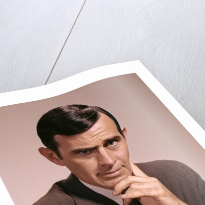 1960s Portrait Serious Thoughtful Concerned Man Businessman Looking At Camera by Anonymous