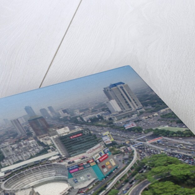 Jakarta cityscape in Indonesia by Anonymous