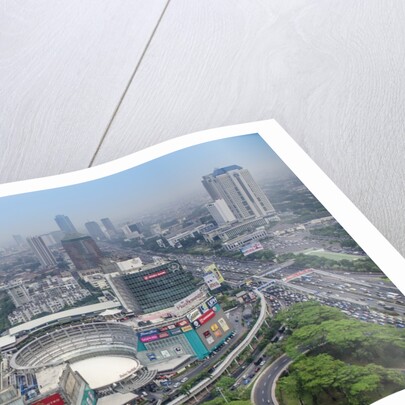 Jakarta cityscape in Indonesia by Anonymous