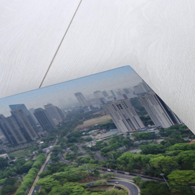 Jakarta cityscape in Indonesia by Anonymous