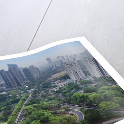 Jakarta cityscape in Indonesia by Anonymous