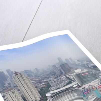 Jakarta cityscape in Indonesia by Anonymous