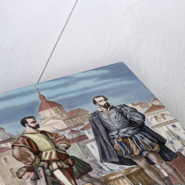 Spain. Aragon. Reign of Philip II. Death of Don Juan de Lanuza (1564-1591) by beheading. by Anonymous