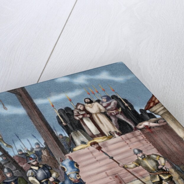 Spain. Aragon. Reign of Philip II. New tortures in Zaragoza during the occupation by Castilian troop by Anonymous