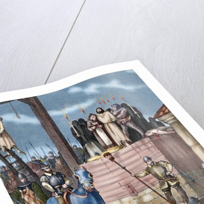 Spain. Aragon. Reign of Philip II. New tortures in Zaragoza during the occupation by Castilian troop by Anonymous