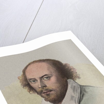 Portrait of young William Shakespeare by Anonymous