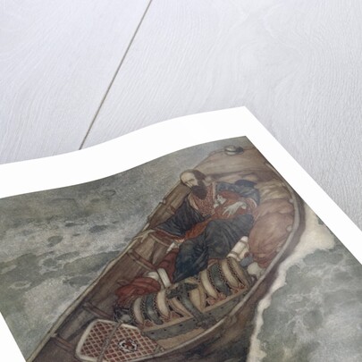 Illustration by Edmund Dulac from The Tempest by William Shakespeare by Anonymous