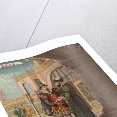 Illustration by R. Andre from Merchant of Venice by William Shakespeare by Anonymous