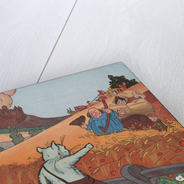 Illustration from Puss in Boots by Anonymous