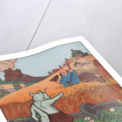 Illustration from Puss in Boots by Anonymous