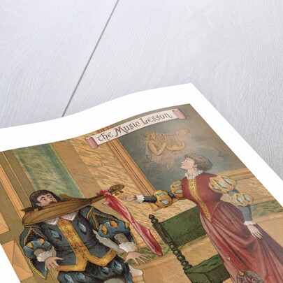 Illustration by R. Andre from Taming of the Shrew by William Shakespeare by Anonymous