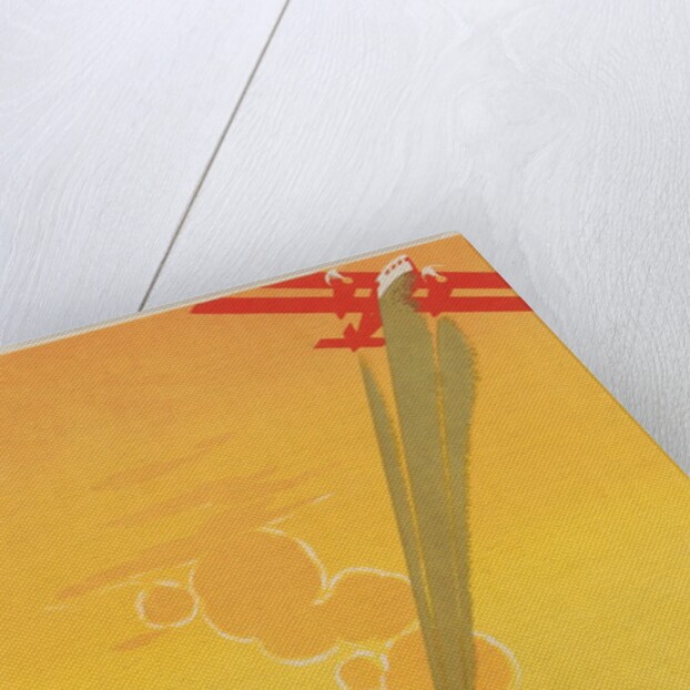 Paris London Golden Ray Air Union Poster by Anonymous