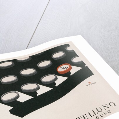 Poster for Office Exhibition in Vienna by Anonymous