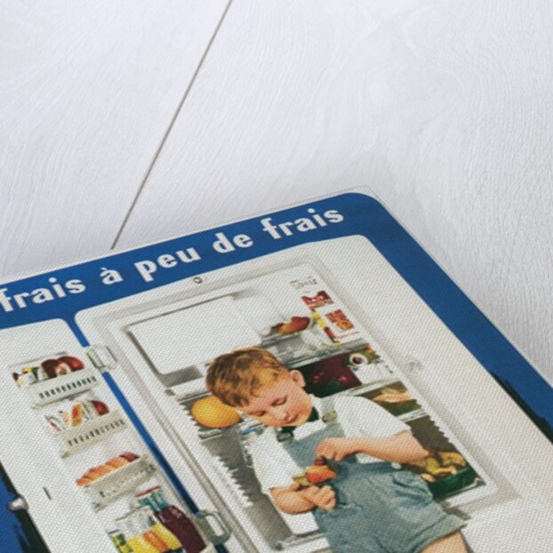 French Refrigerator Ad by Anonymous