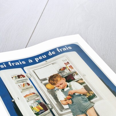 French Refrigerator Ad by Anonymous