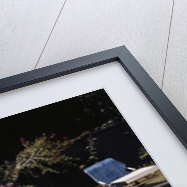1960s Four People On Patio Couple Man Woman Sitting On Edge Of Swimming Pool by Anonymous
