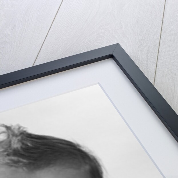 1950s Crawling Happy Curious Baby by Anonymous