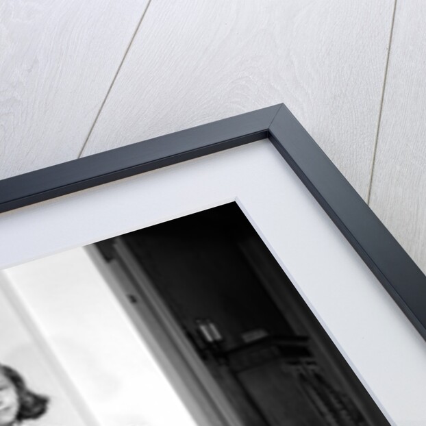 1950s Teenage Girl In Plaid Dress And White Ankle Socks On Stairway Holding Banister Carrying School Books Looking At Camera by Anonymous