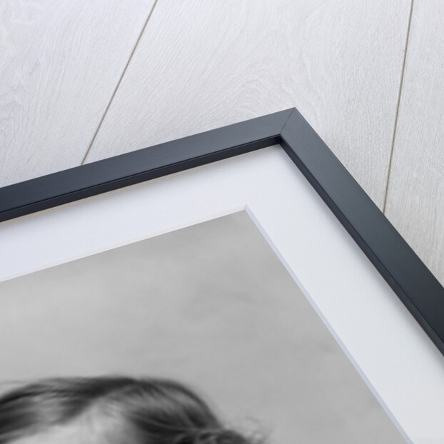 1930s Little Brunette Girl Singing Holding Songbook by Anonymous