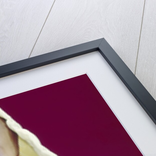 1960s Baby Mouth Wide Open Peeking Out From Under Yellow Blanket Looking At Camera by Anonymous