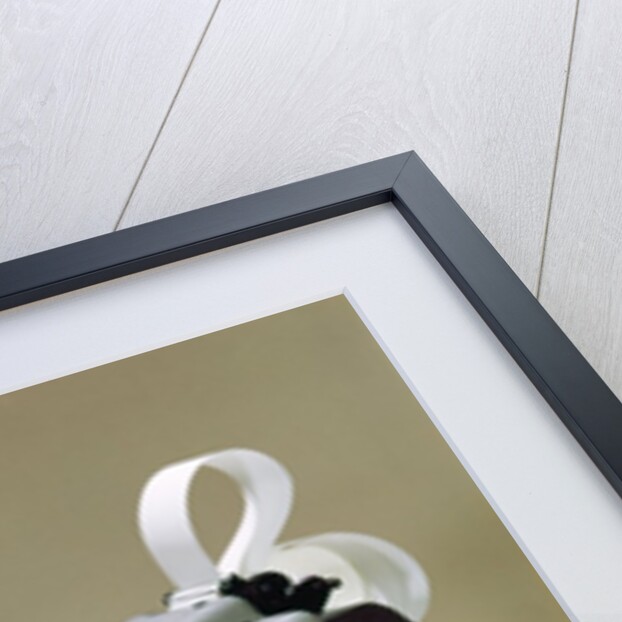 1960s Smiling Accountant Office Worker Baby Wearing Cloth Diaper Sitting In Chair Using Adding Machine Calculator by Anonymous