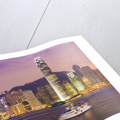 Hong Kong skyline by Anonymous