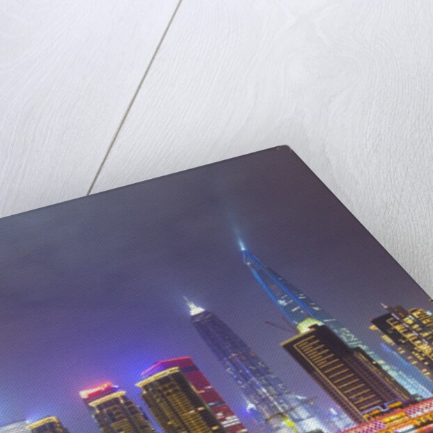 Shanghai's Pudong cityscape by Anonymous