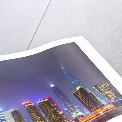 Shanghai's Pudong cityscape by Anonymous