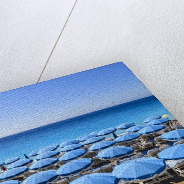 Beach scene, Nice, Cote D'Azur, France by Anonymous