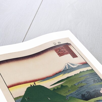 New Fuji, Meguro by Ando Hiroshige from the series 'One Hundred Views of Famous Places in Edo' by Ando Hiroshige