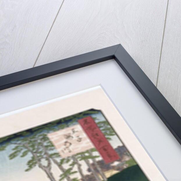 River of Waterfalls, Oji by Ando Hiroshige from the series 'One Hundred Views of Famous Places in Edo' by Ando Hiroshige