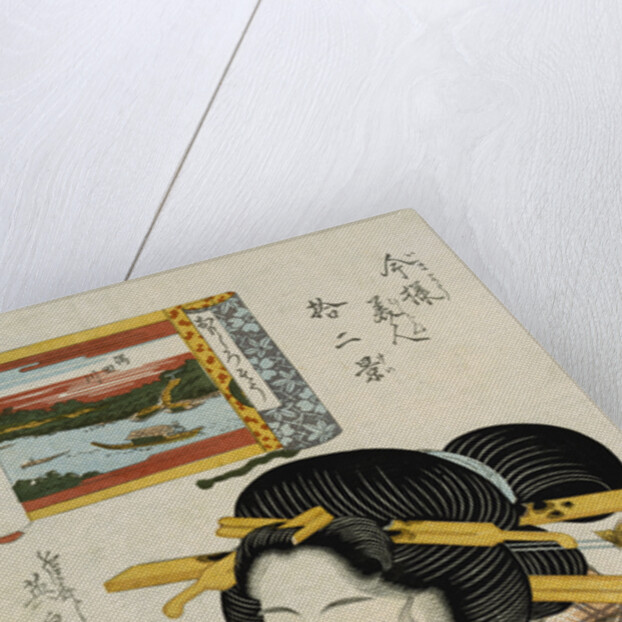 The Intriguing Type by Keisai Eisen from the series Imayo bijin junikei (Twelve scenes of modern beauties) by Anonymous