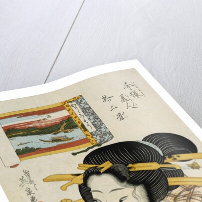 The Intriguing Type by Keisai Eisen from the series Imayo bijin junikei (Twelve scenes of modern beauties) by Anonymous