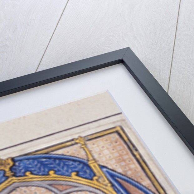 Illuminated initial depicting assassination of St. Peter Martyr by Anonymous