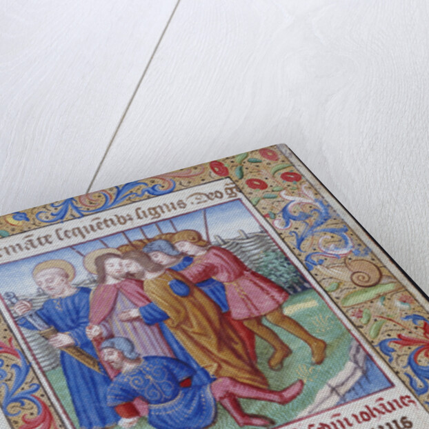 Christ taken by Soldiers from a French book of hours by Anonymous