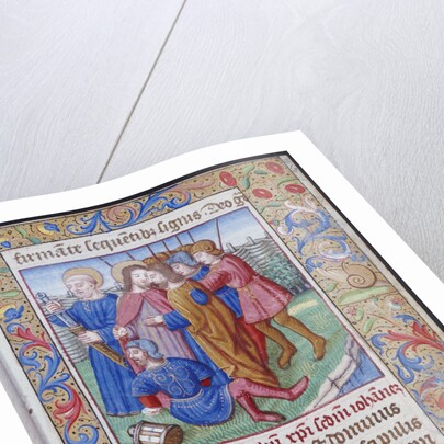 Christ taken by Soldiers from a French book of hours by Anonymous