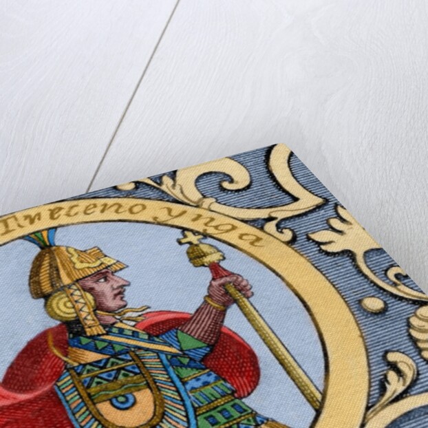 Huascar Inca (h.1491-1532). Sapa Inca of the Inca empire from 1527 to 1532 by Anonymous