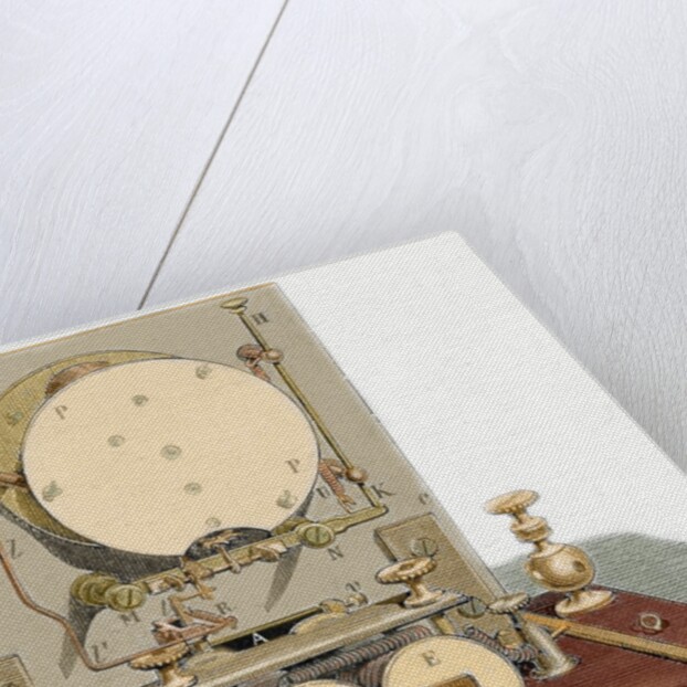 Electric telegraph receiver by Foy and Breguet by Anonymous
