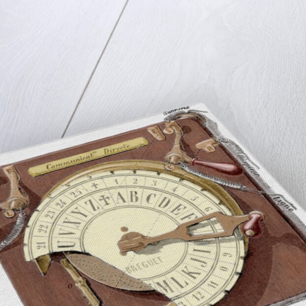 Quadrant telegraph by Breguet