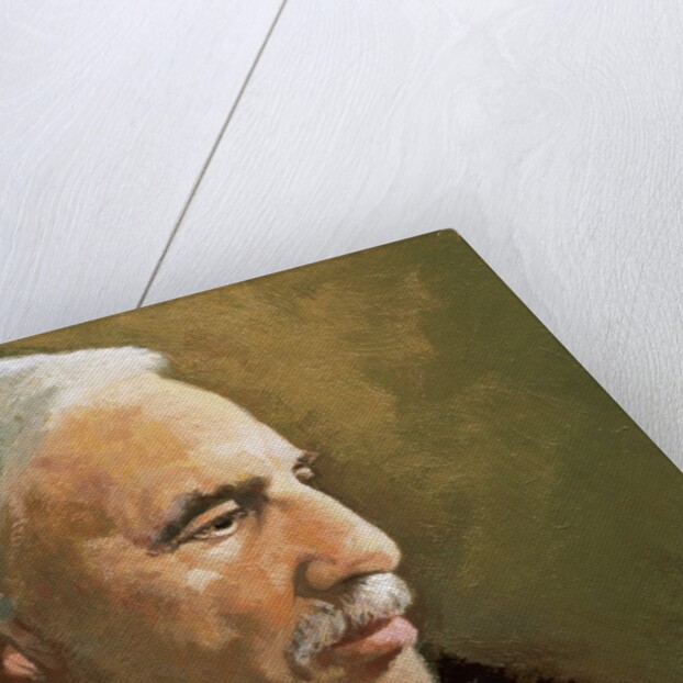 Ernest Rutherford (Nelson, New Zealand ,1871-Cambridge, 1937). English physicist by Anonymous