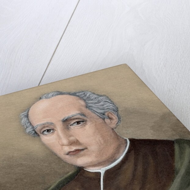 Christopher Columbus (1451-1506) . Navigator, colonizer, and explorer by Anonymous