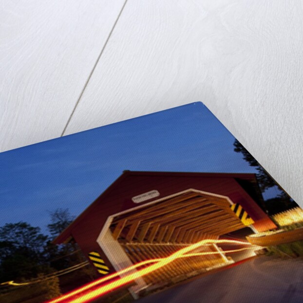 Covered Bridge, Bennington, Vermont by Anonymous