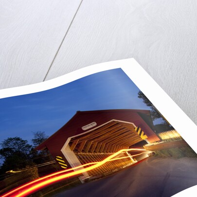 Covered Bridge, Bennington, Vermont by Anonymous