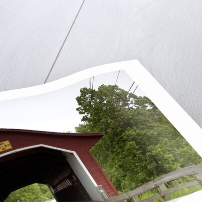 Covered Bridge, Bennington, Vermont by Anonymous